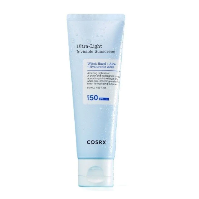 36fbe7f99bcaf437979fde60bb8a0337.jpg-1.webp COSRX Ultra-Light Invisible Sunscreen – Super λεπτόρρευστο ενυδατικό αντιηλιακό με υψηλή προστασία - Image 1