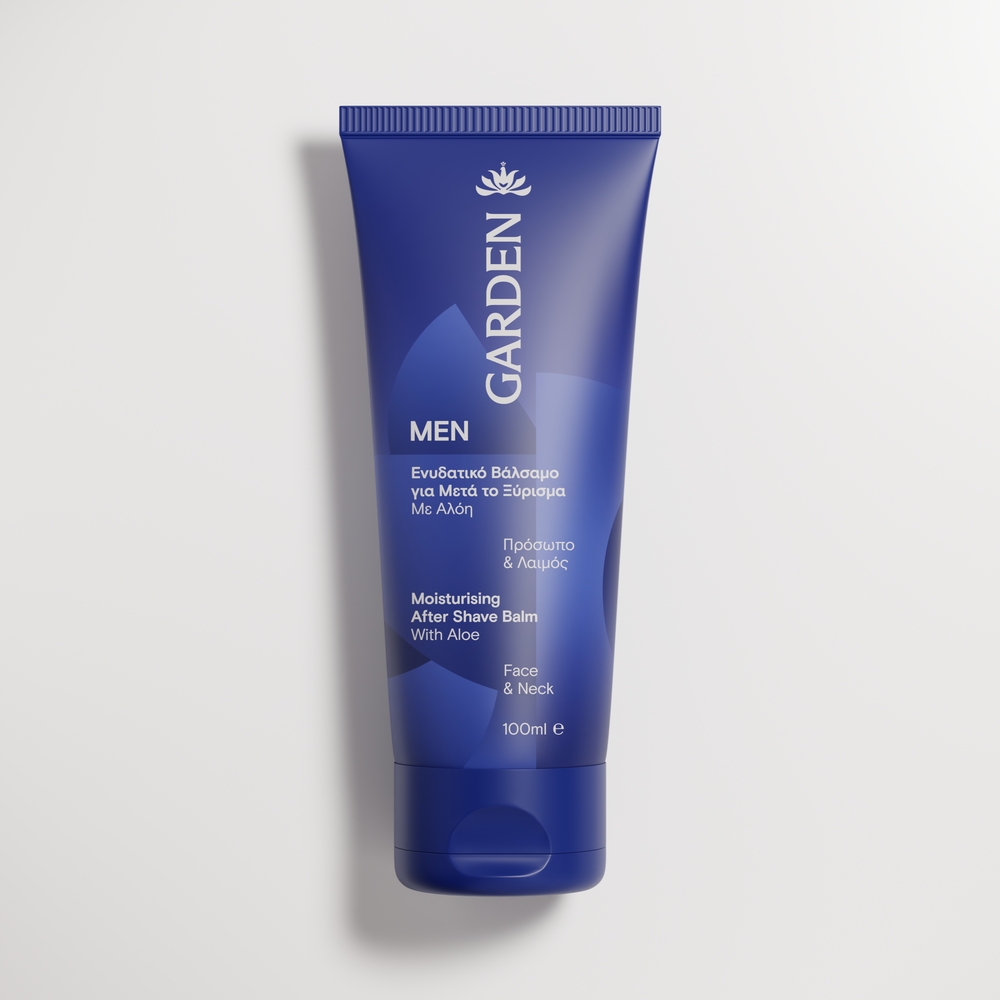 MEN-AFTER-SHAVE Ενυδατικό Βάλσαμο για Μετά το Ξύρισμα με Αλόη 100ml - Image 1