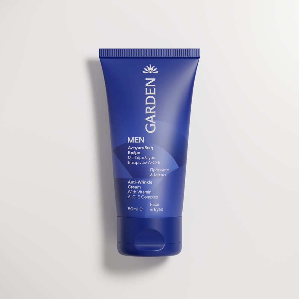 MEN-ANTI-WRINKLE-CREAM- Αντιρυτιδική Κρέμα με Σύμπλεγμα Βιταμινών Α-C-Ε 50ml - Image 1
