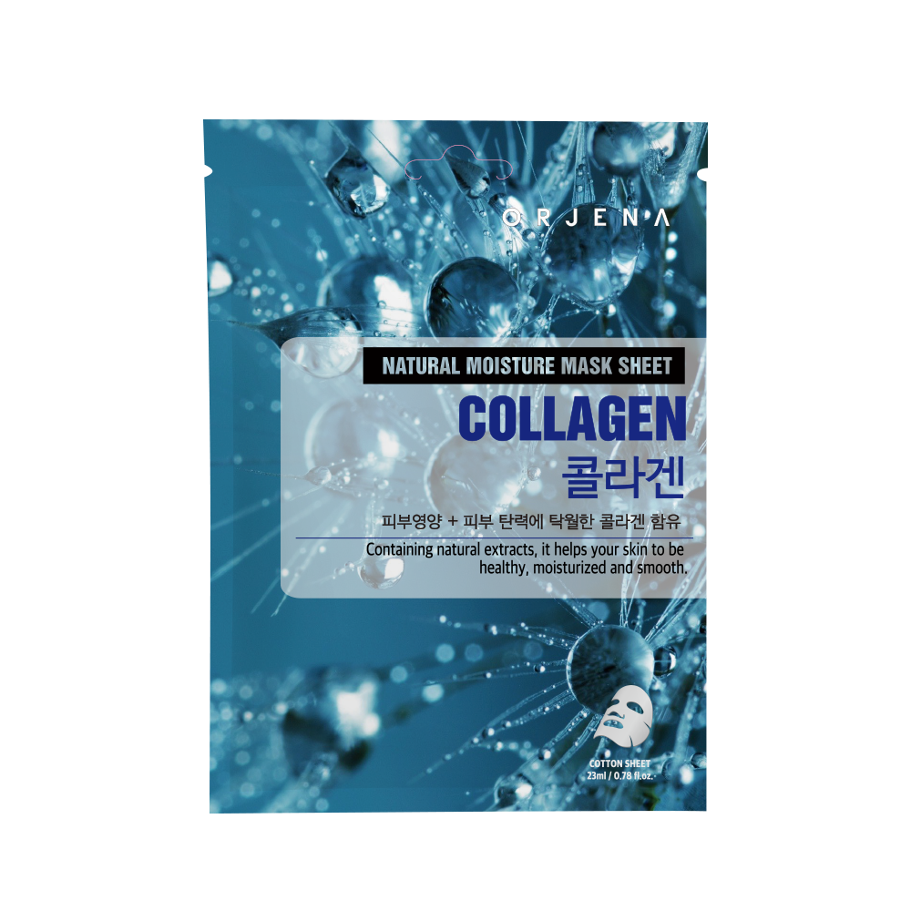 mask-natural-collag.png Orjena Natural Moisture Mask Sheet Collagen – 25 ml - Image 1