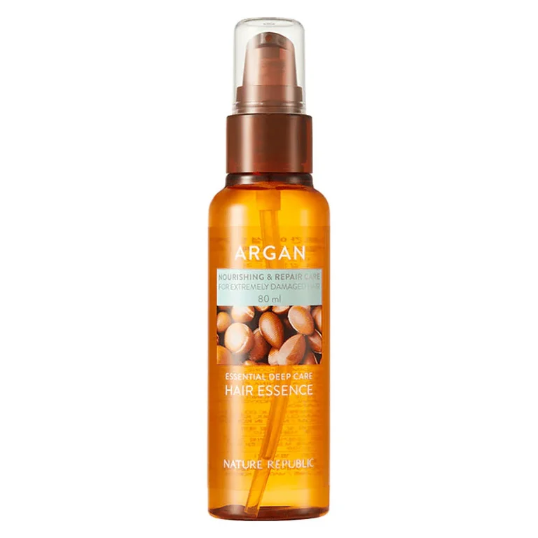 NatureRepublic_ArganEssentialMoistureHairOil_Packshot-768x768 Nature Republic - Argan Essential Moisture Hair Oil, 80ml - Image 1